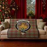MacGillivray Hunting Ancient Tartan Crest Quilt